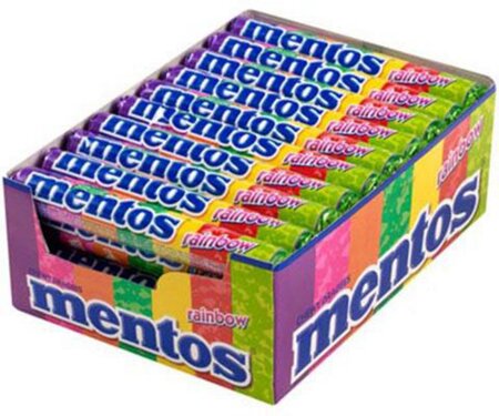 Mentos Rainbow Maxi Pack (Boîte de 40 pièces)