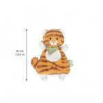 Doudou Tigre Papaye - 18 cm