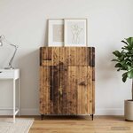 vidaXL Buffet Bois ancien 66 x 34 5 x 92 cm Bois d'ingénierie