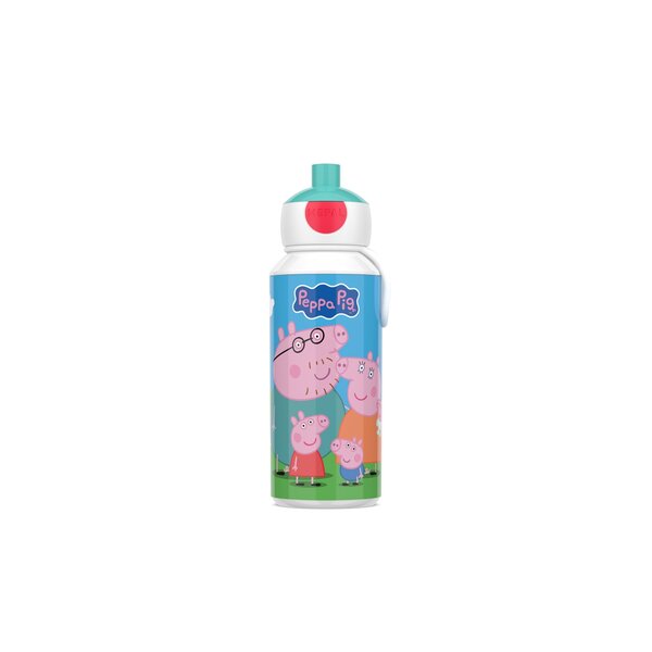 Mepal 107410065412 - Gourde pop-up Campus 400 ml - Peppa Pig