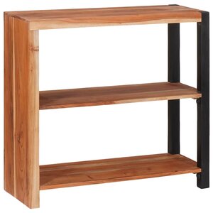 vidaXL Étagère Marron 80 x 30 x 75 cm Bois d'Acacia Massif