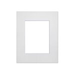 Lot de 5 passe-partouts standard blanc pour cadre et encadrement photo - Nielsen - Cadre 40 x 50 cm - Ouverture 27 x 34 cm