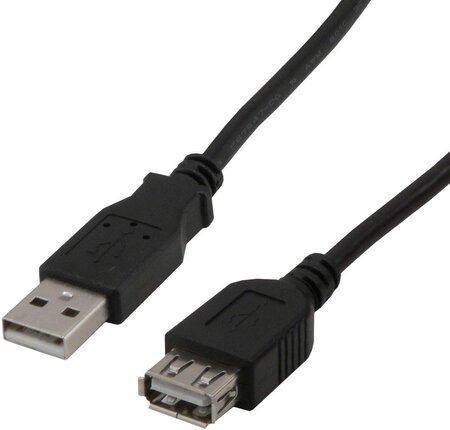 Cable USB 2.0 MCL Samar 3m M/F (rallonge)