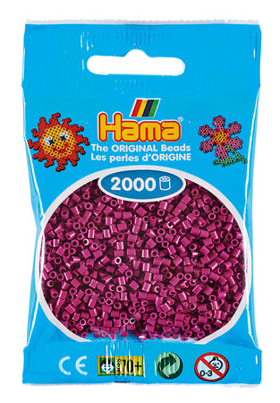2 000 perles mini (petites perles Ø2 5 mm) Prune