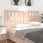vidaXL Tête de lit 166x4x100 cm Bois massif de pin