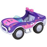 POLLY POCKET - La Voiture Secrete - Inclut 1 Véhicule et 1 Micro-Véhicule, 2 Figurines (7 CM et 2,5 CM) & des Accessoires