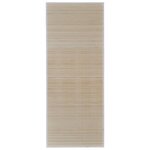 vidaXL Tapis rectangulaires Bambou naturel 2 Pièces 120x180 cm