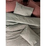 Parure de lit - housse de couette 220 x 240 + 2 taies d'oreiller 60 x 60 coton renforcé - Rouge