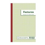 Manifold Factures 21x13 5cm 50 feuillets tripli autocopiants x 10 EXACOMPTA