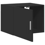 vidaXL Armoire murale noir 50x42 5x40 cm bois d'ingénierie