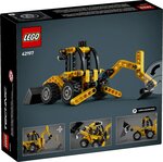 LEGO Technic - Tractopelle 42197 : Le Jouet de Chantier Idéal pour les Enfants