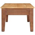 vidaXL Table basse Marron 110 x 55 x 40 cm Bois de mangue massif