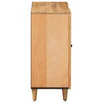 vidaXL Armoires de rangement avec stockage Marron 90 x 33 5 x 75 cm