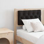 vidaXL Tête de lit Autre Marron et noir 150 cm Bois massif en pin