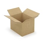 Caisse carton brune double cannelure à montage instantané raja 39x29x28 cm (lot de 20)