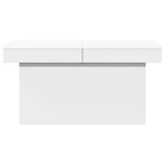 vidaXL Table basse blanc 100x55x40 cm bois d'ingénierie