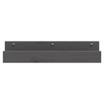 vidaXL Étagères murales 2 Pièces Gris 50x12x9 cm Bois de pin massif