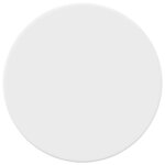 vidaXL Plateau de table Blanc 30 x 30 x 1.5 cm Bois d'ingénierie