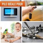 Pile Bouton Lithium CR2032 3V 220mAh PANASONIC