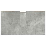 vidaXL Armoire de salle de bain Gris béton 60x32x53 5 cm Aggloméré