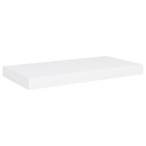 vidaXL Étagère murale flottante blanc 50x23x3 8 cm MDF