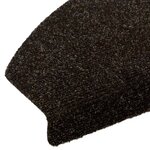 vidaXL Tapis d'escalier auto-adhésifs 15 Pièces Marron foncé