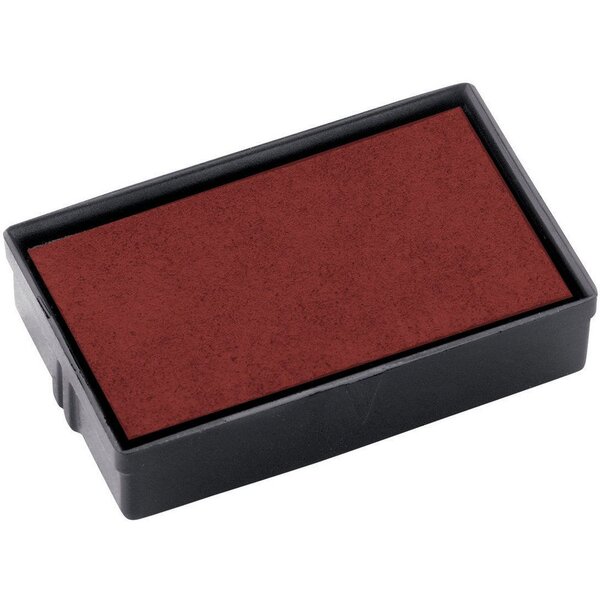 Cassette d'encre pré-encrée E/10 pour timbre automatique Printer 10 - Rouge  (paquet 2 unités)