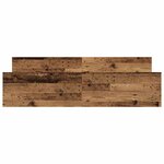 vidaXL Cadre de lit sans matelas vieux bois 180x200 cm bois ingénierie