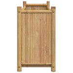 vidaXL Jardinière 100x30x50 cm bambou
