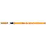 Stylo-Feutre POINT 88 Pointe Fine 0 4 mm ocre clair x 10 STABILO