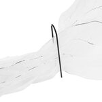 vidaXL Tunnels en filet 4 Pièces 1 5x5 m fibre de verre et PP