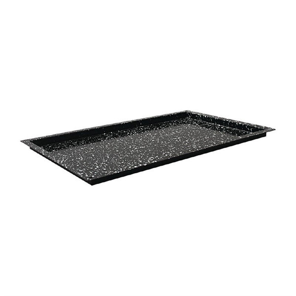 Plaque de cuisson émaillée gn 1/1 - 3 mesures - schneider -  - acier 530x325x40mm