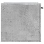 vidaXL Armoire murale Gris béton 60x36 5x35 cm Bois d'ingénierie
