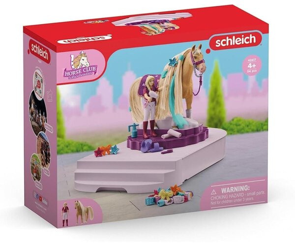 Coffret  42617 Horse Club - station de toilettage rotative