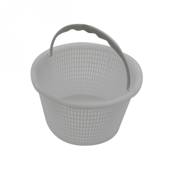 Panier rond pour skimmer de piscine - Diam 20.3 cm - Blanc