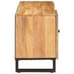 vidaXL Meuble TV Marron 105 x 33 x 46 cm Bois de mangue massif