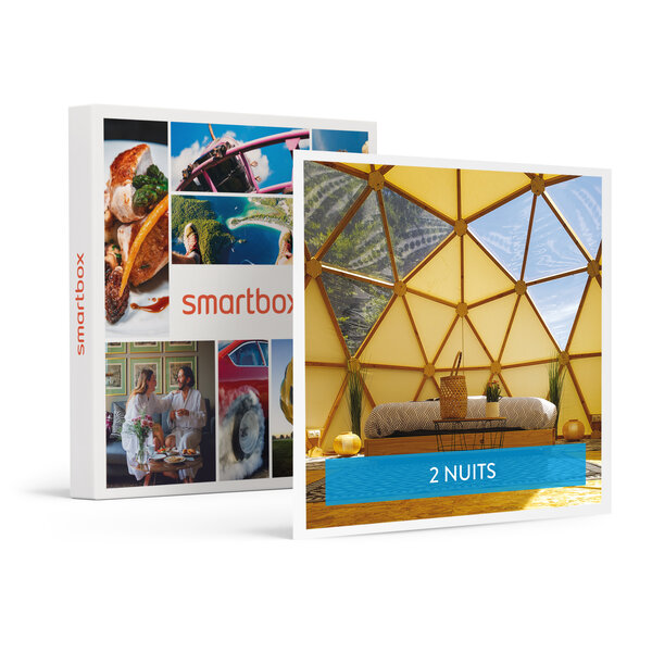 SMARTBOX - Coffret Cadeau Escapade insolite : 3 jours en dôme près d’Aurillac -  Séjour