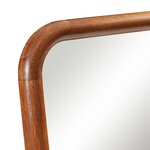 Miroir décoration moderne design mural 120 x 40 cm marron 03_0010187