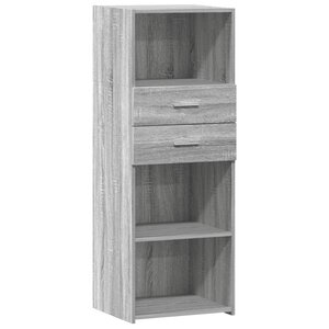 vidaXL Buffet haut sonoma gris 45x42 5x124 cm bois d'ingénierie