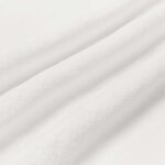 vidaXL Jeté Blanc 130 x 150 cm Toison