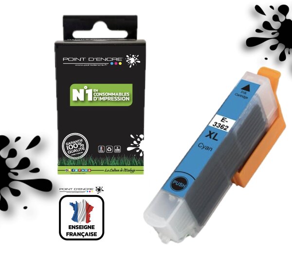 33XL - Orange - CYAN - Grande capacité