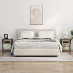 vidaXL Cabinet de chevet Chêne Sonoma 38 x 30 x 48 cm