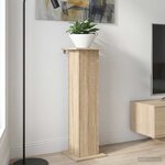 vidaXL Support de Plante Chêne Sonoma 30 5 x 30 x 100 5 cm