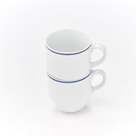 Mug porcelaine koneser 350 ml - lot de 6 - stalgast - porcelaine x95mm