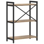 vidaXL Étagère Chêne artisanal 60 x 30 x 85 cm Bois d'ingénierie