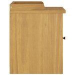 vidaXL Banc de couloir SANDNES 45x40x50 cm bois de pin massif