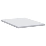 vidaXL Coussins de Matelas Blanc 140 x 190 cm
