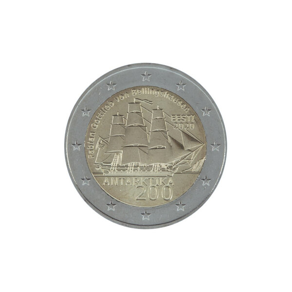 Estonie 2020 - 2 euro commémorative antarctique