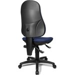 Siège de bureau Point 70  revêtement tissu: bleu TOPSTAR