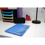 Trieur 3 rab. 8 comp PP Chromaline blanc EXACOMPTA